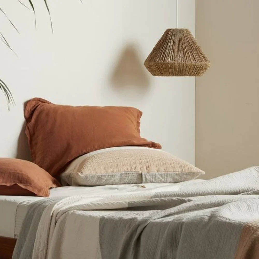 Parachute Linen Standard Sham Set Terra